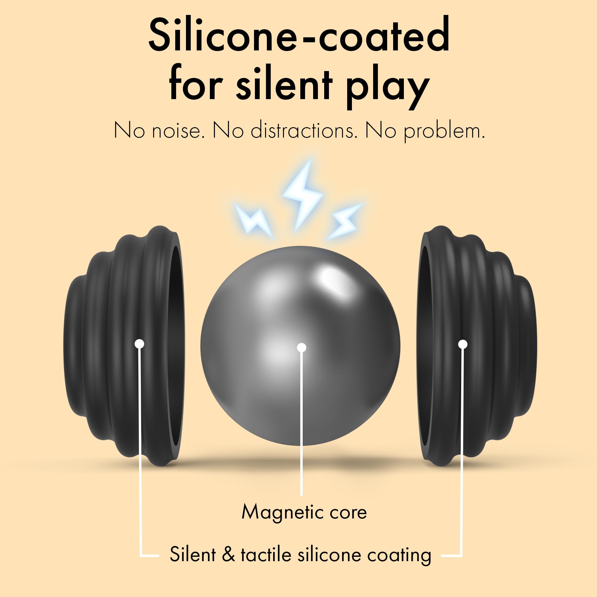 ONO Signets magnetic attraction demo highlights playful, calming interaction