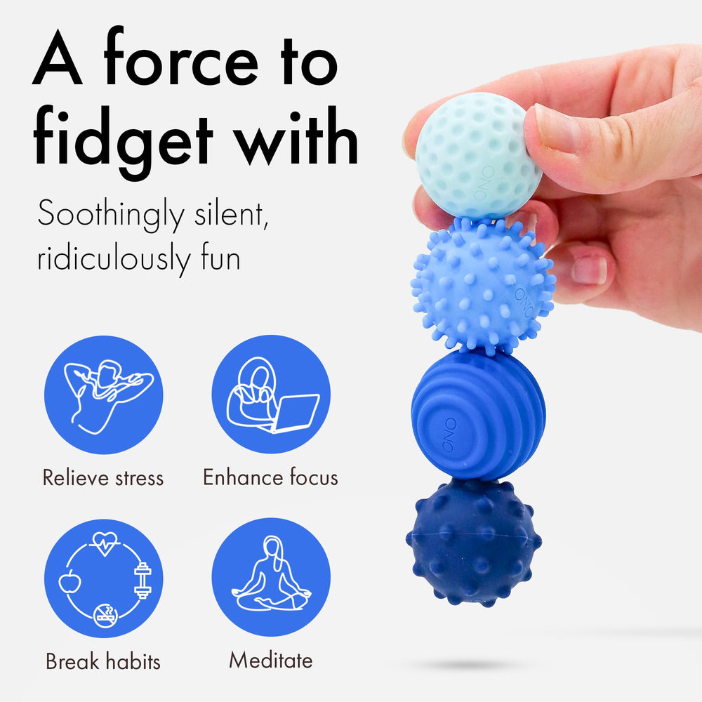 ONO Signets silicone coating reduces noise and dust for durable use.