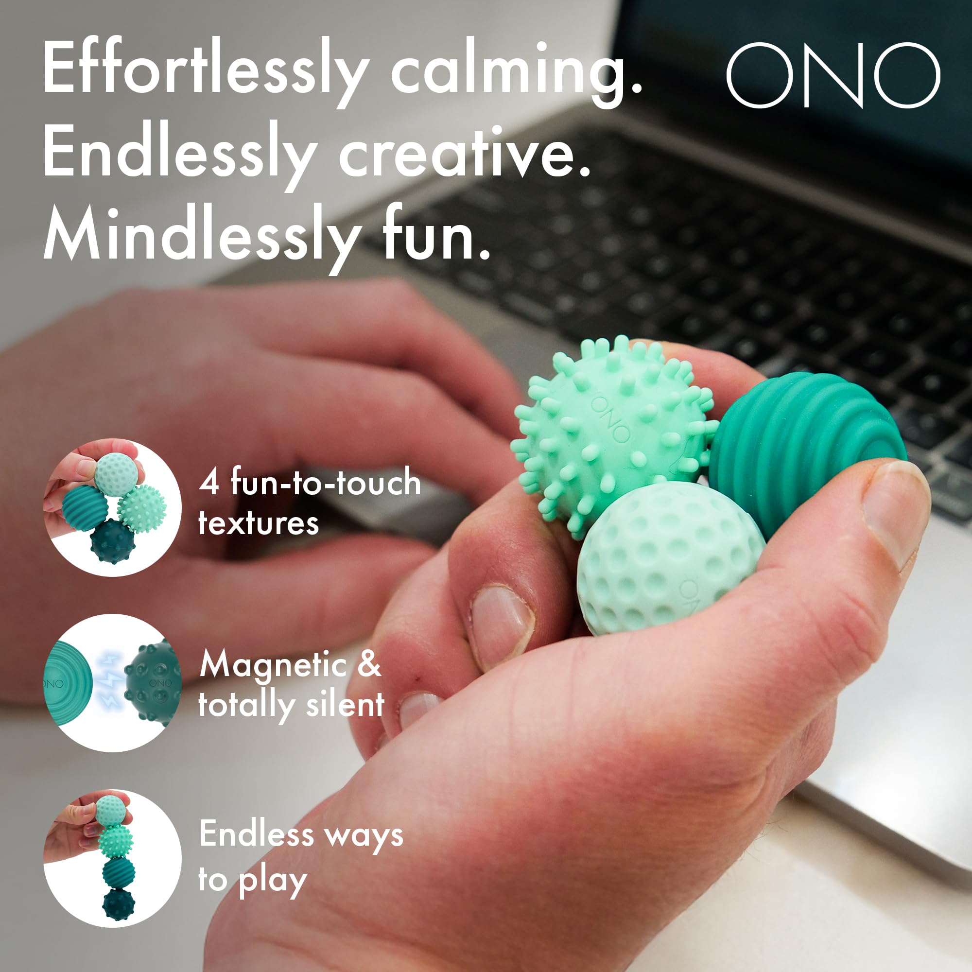 ONO Signets bumps texture use aids stress-free moments at home