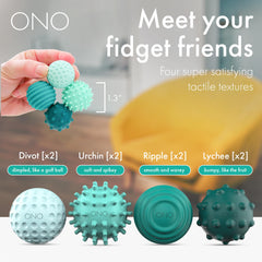 ONO Signets waves texture offers tactile relief while watching TV
