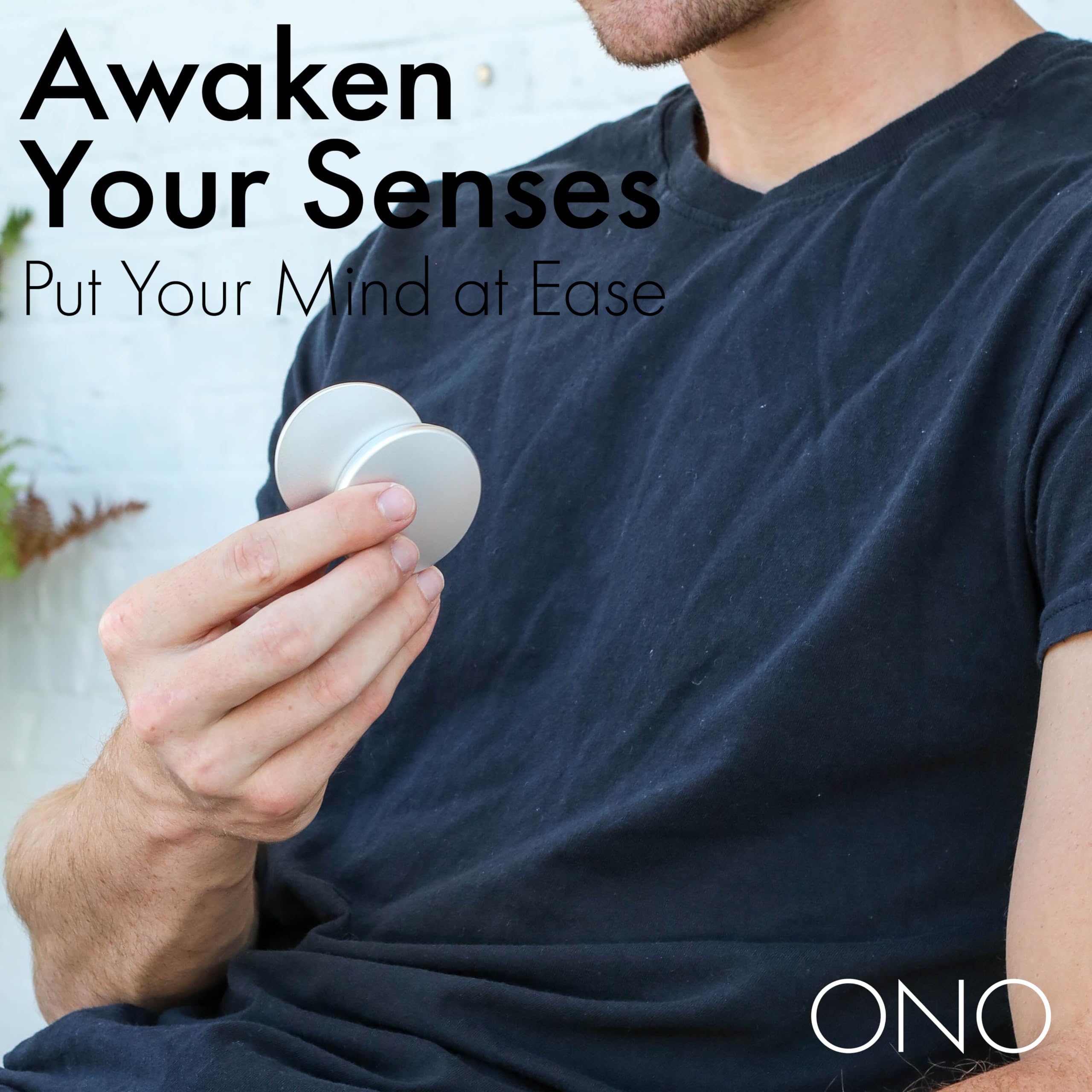 ONO Slider poker-chip motion provides tactile engagement to help concentration.