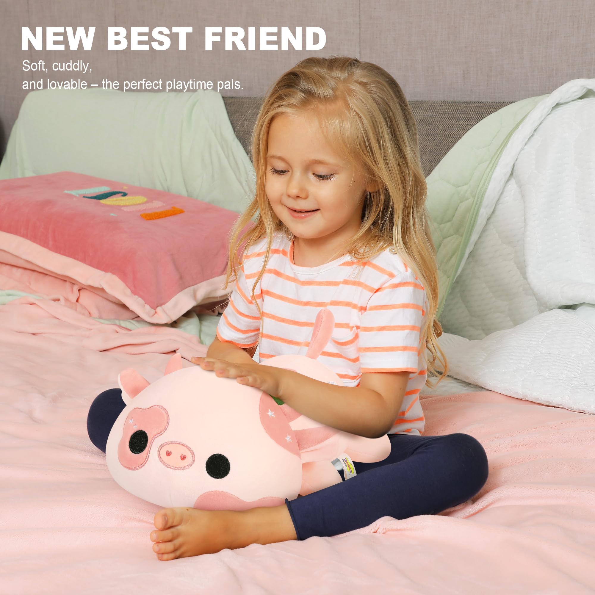 Onsoyours 12-inch plush toy suitable for cuddle and decor in bedrooms