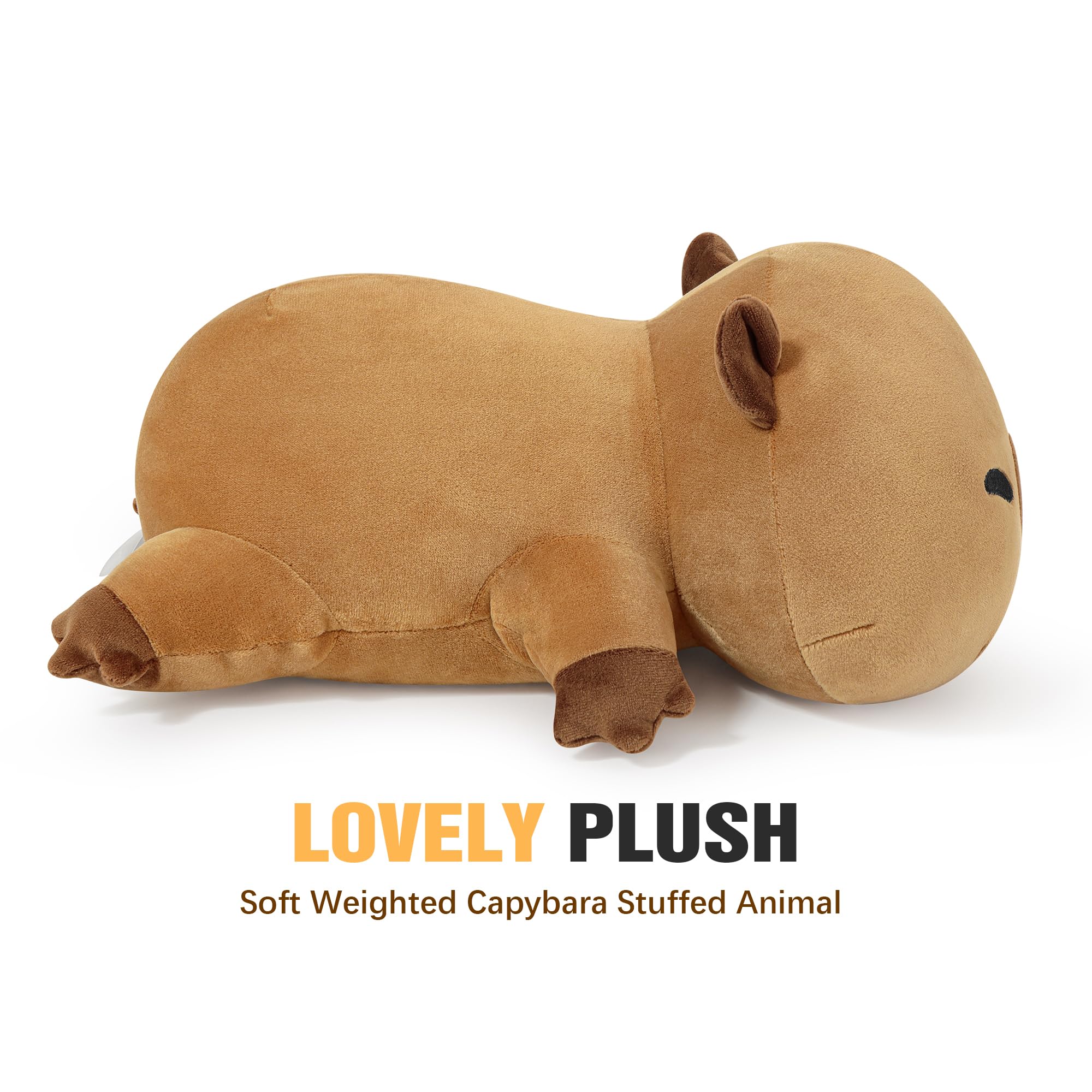 Onsoyours capybara plush as bedroom decor adds cute comforting touch.