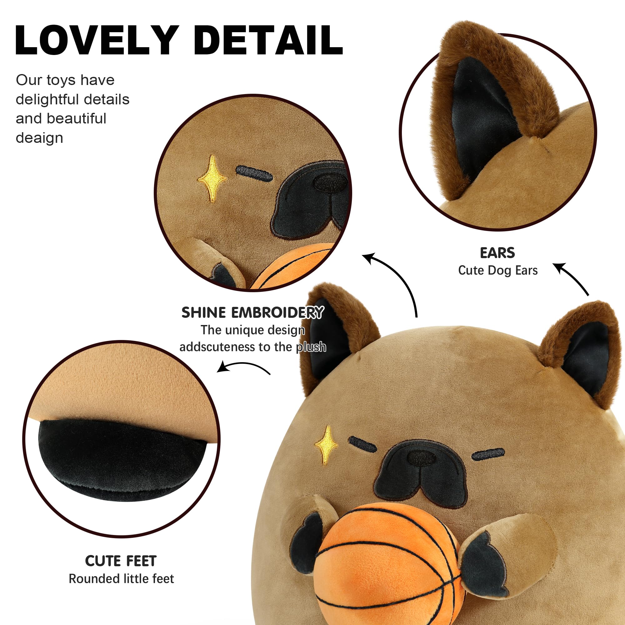 Onsoyours plush ultra-soft fabric for cozy bedtime cuddles.