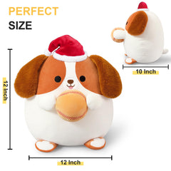 Onsoyours holiday decor friendly plush, adds festive warmth to any room.