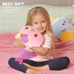 Onsoyours mermaid cat plush makes a thoughtful gift for kids and family.