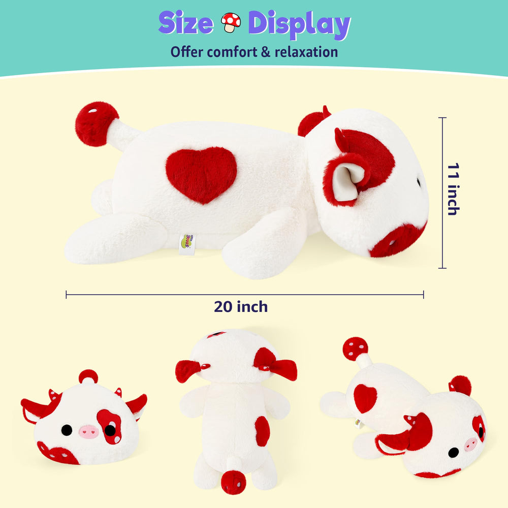 Onsoyours mushroom cow horns offer a gentle focal point for imaginative play.