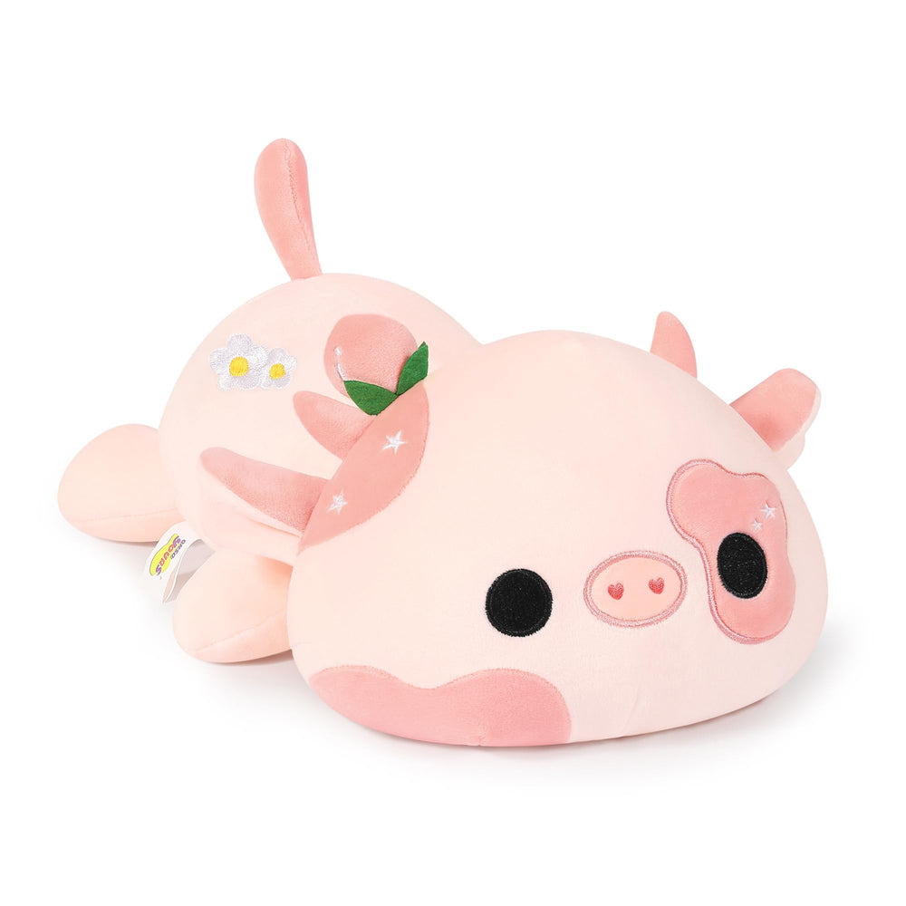 Onsoyours Peach Cow head symbol adds playful charm and comforting familiarity for kids