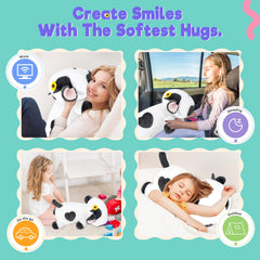 Onsoyours sunflower cow plush packaging vacuum-sealed for storage and shipping