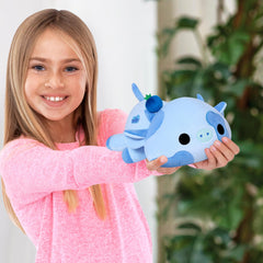 Onsoyours soft plush bed-time companion suited for naps or reading.