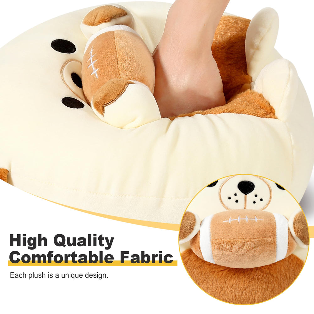 Onsoyours sport plush comes vacuum-packaged and gift-ready