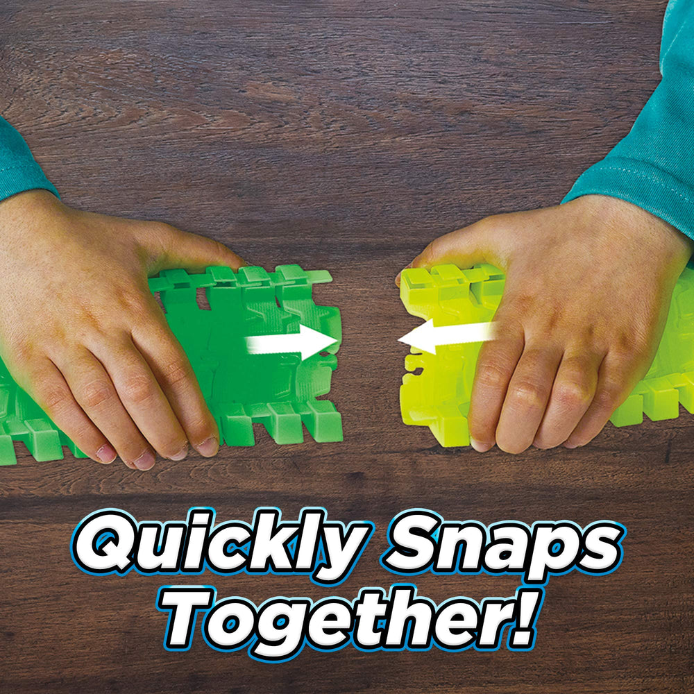 Ontel Magic Tracks bendable segments enable 360-degree curves during playtime.