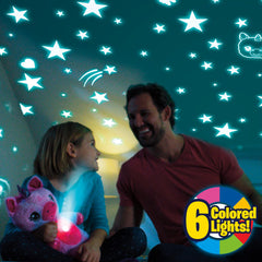 Auto-off helps conserve batteries after playtime or sleep.