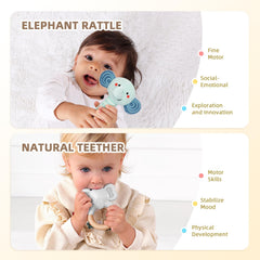OOOK Montessori toy set image highlights seven-in-one newborn activity kit.