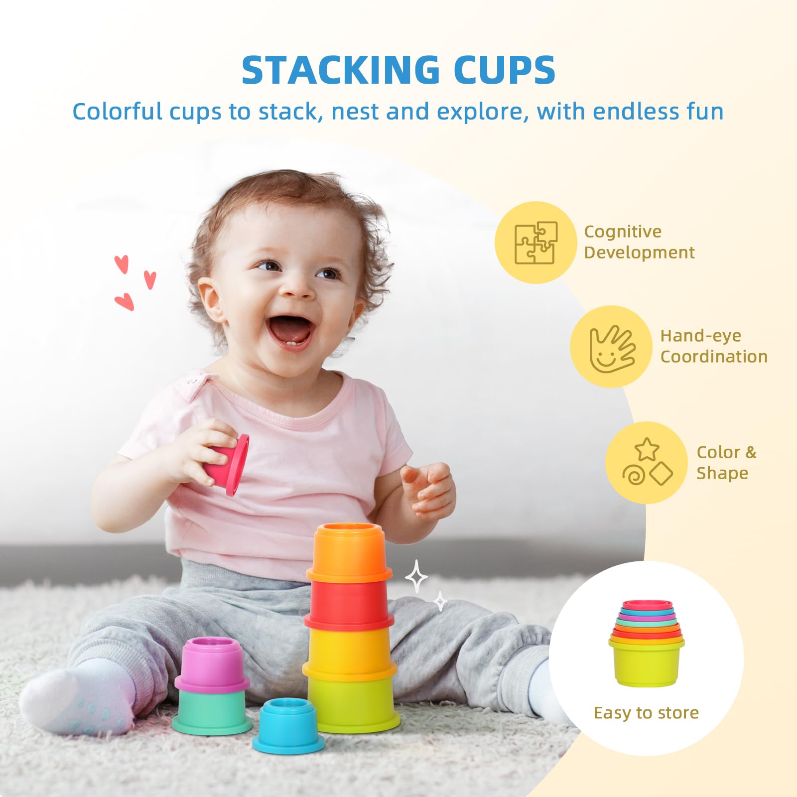OOK Montessori Toys safe durable wood with water-based finish for gentle play