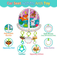 OKOOKO baby mirror toy offers reflective fun for visual exploration.
