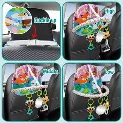 OKOOKO squeaky doll toy creates gentle sound cues for baby.