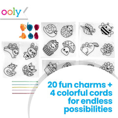 Ooly Garden PALS bunny charms add playful flair to school bags.
