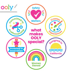 OOLY paints are safe and non-toxic for kids and families