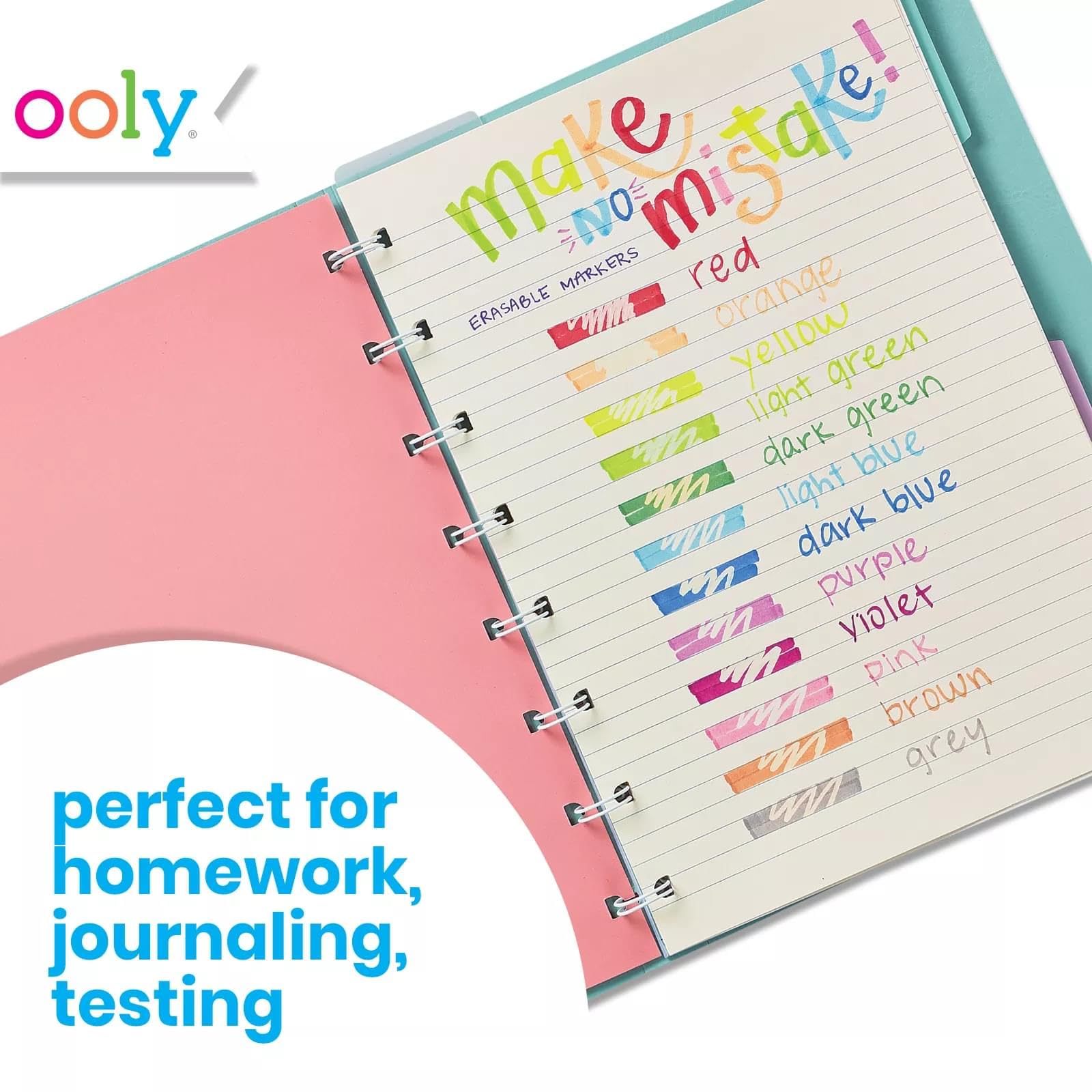 OOLY Make No Mistake markers suited for journaling and scrapbooking.