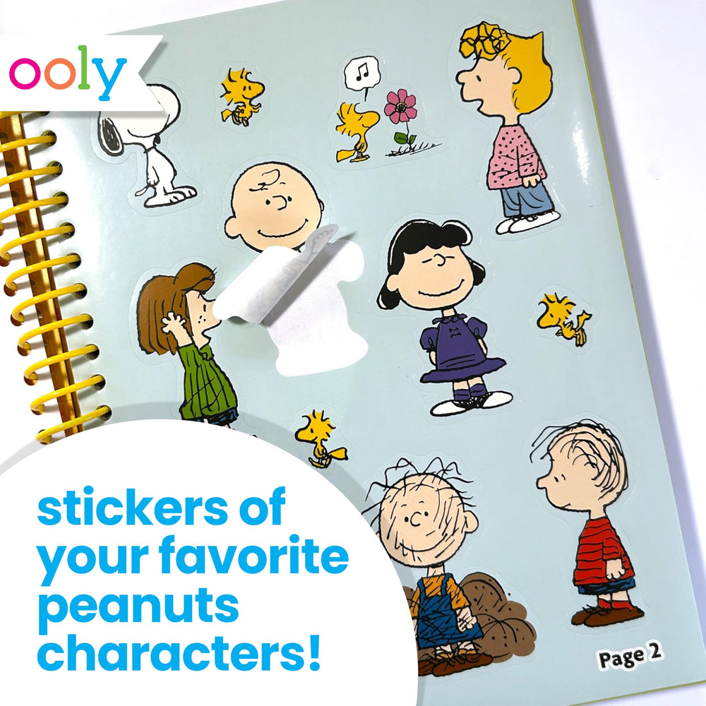 Ooly Peanuts drawing sheets keep kids creatively exploring.