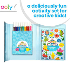 Ooly Yummy Yummy 30 pages coloring book for varied patterns.