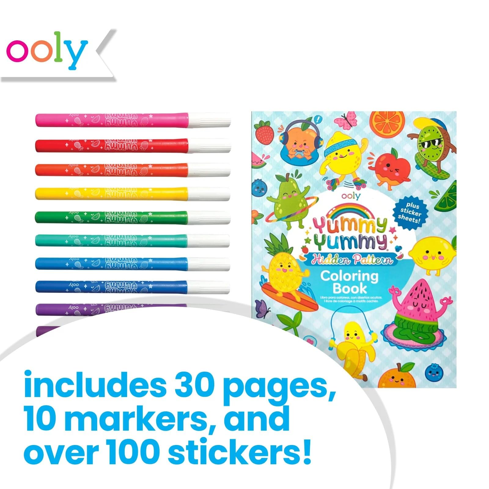 Ooly Yummy Yummy stickers add sweet aroma to art projects.