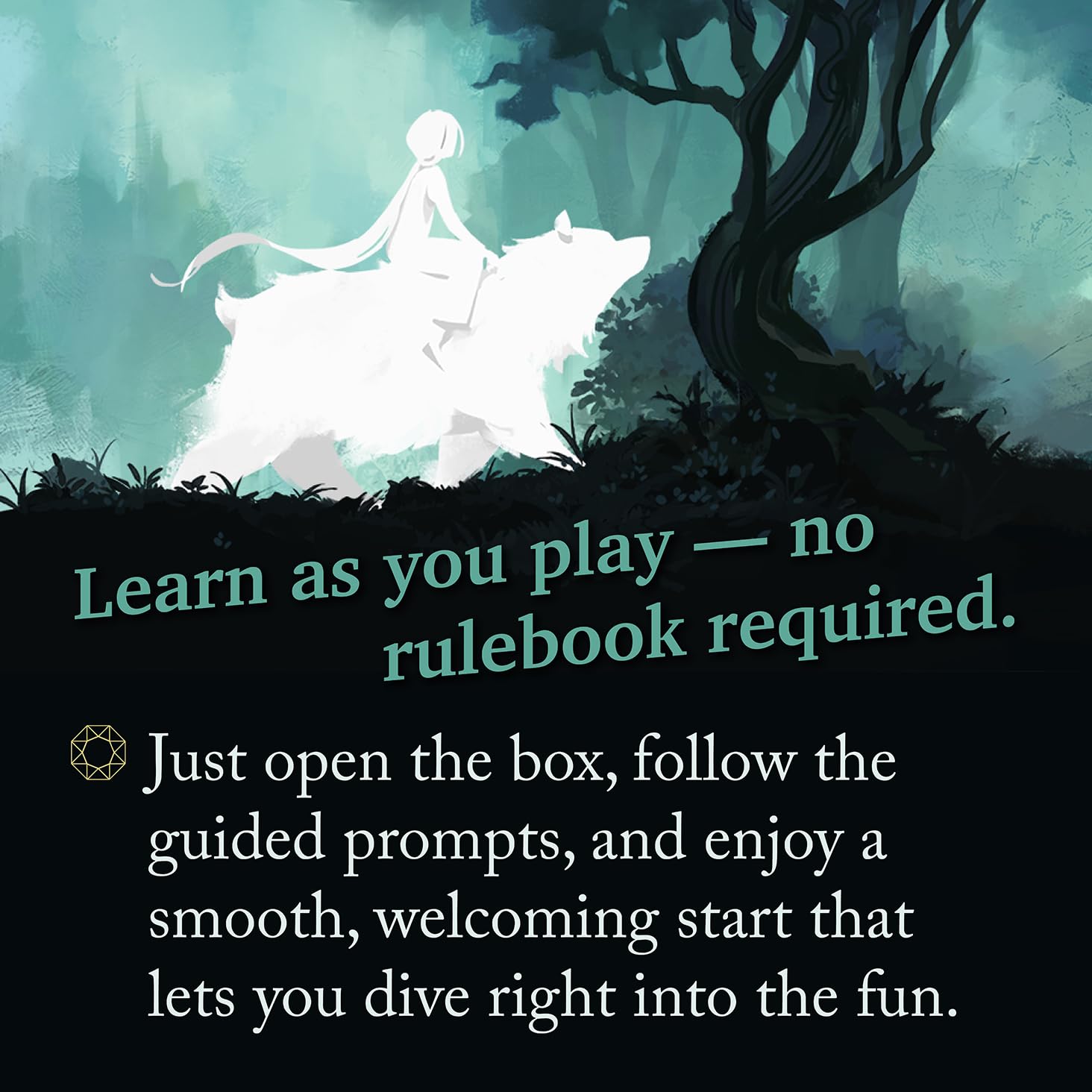 OOMM Games Storyfold Wildwoods Brom and Luma artwork highlight emotional forest journey.