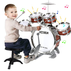 OoneWiser kids drum set bass drum fuels energetic play and early rhythm learning