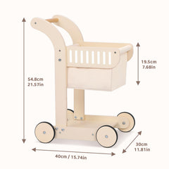 OOOK doll stroller with four wheels enabling smooth toddler mobility
