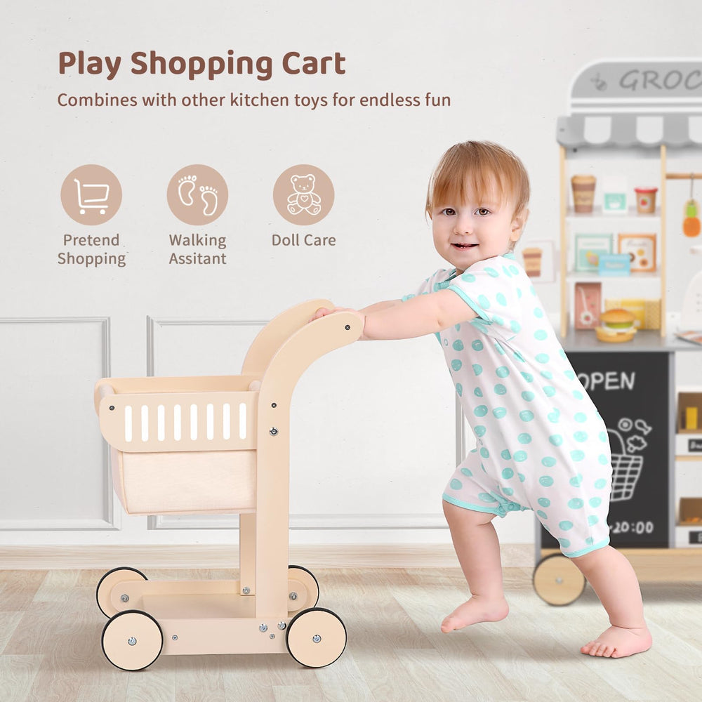 OOOK walker doubles as an activity center to spark imaginative play