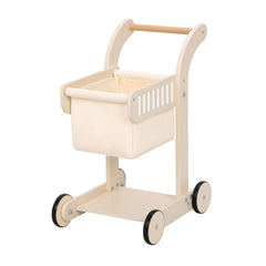 OOOK baby push walker with wooden handle for secure first steps