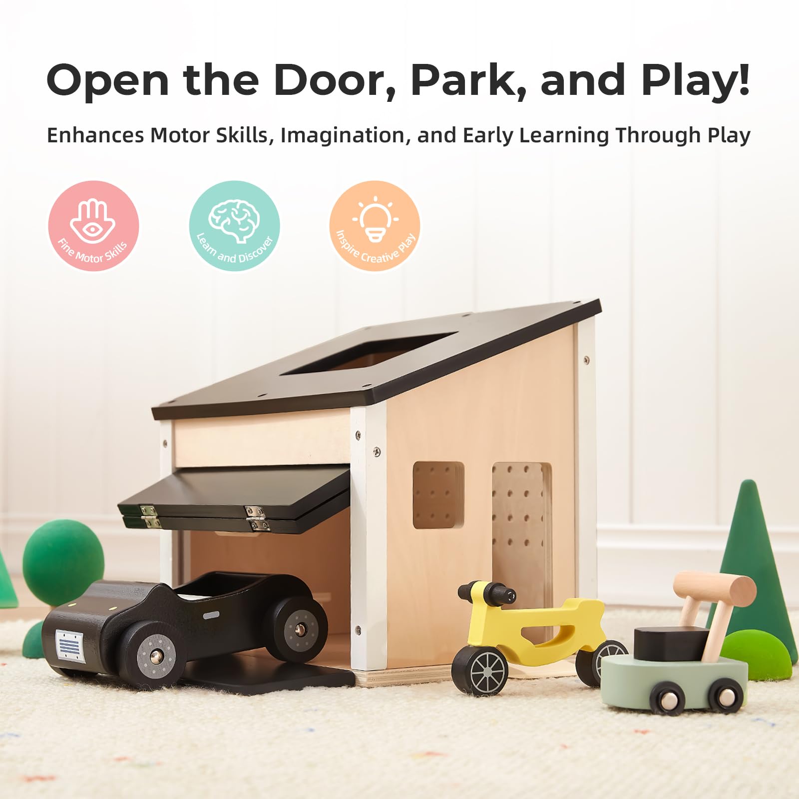 OOOK bicycle included inspires active role play and stories