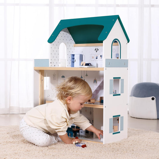 OOOK kitchen furniture for dollhouse with functional drawers inspiring pretend cooking