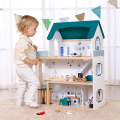 OOOK living room furniture with open drawers enhancing organization play