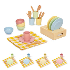 OOOK wooden kitchen accessories durable for shared play