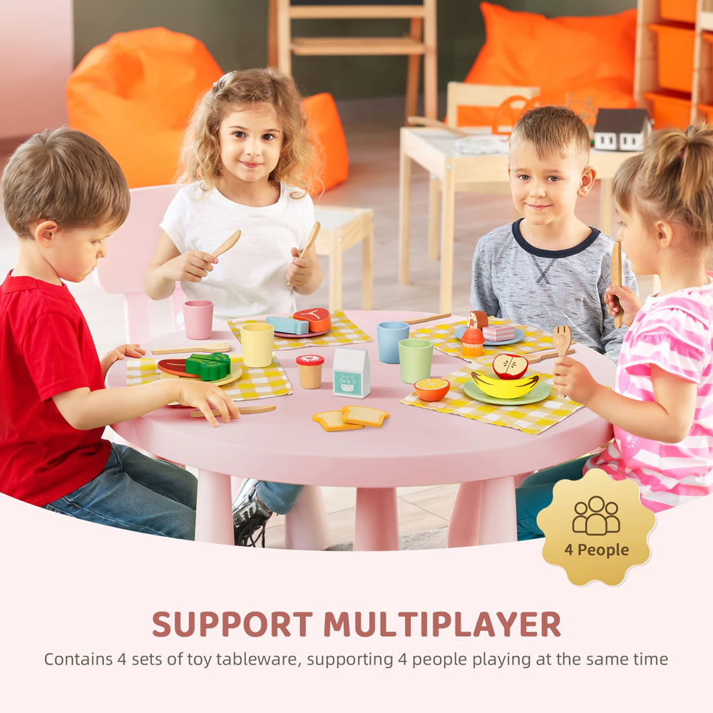 OOOK 8-piece utensils safe rounded edges for cutting and scooping