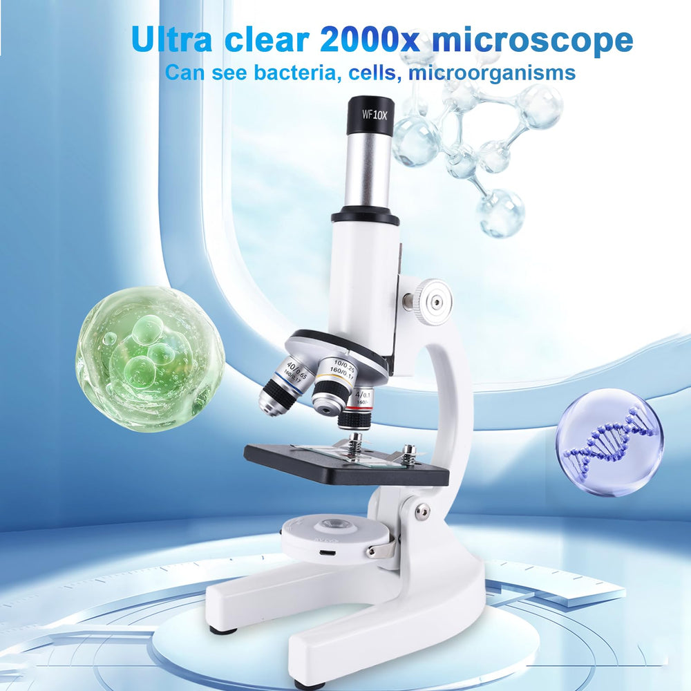 OOZSTAR microscope closeup-eyepieces, clear magnified views for detailed study.