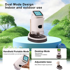 OOZSTAR built-in LED light brightens tiny specimens for clear viewing.