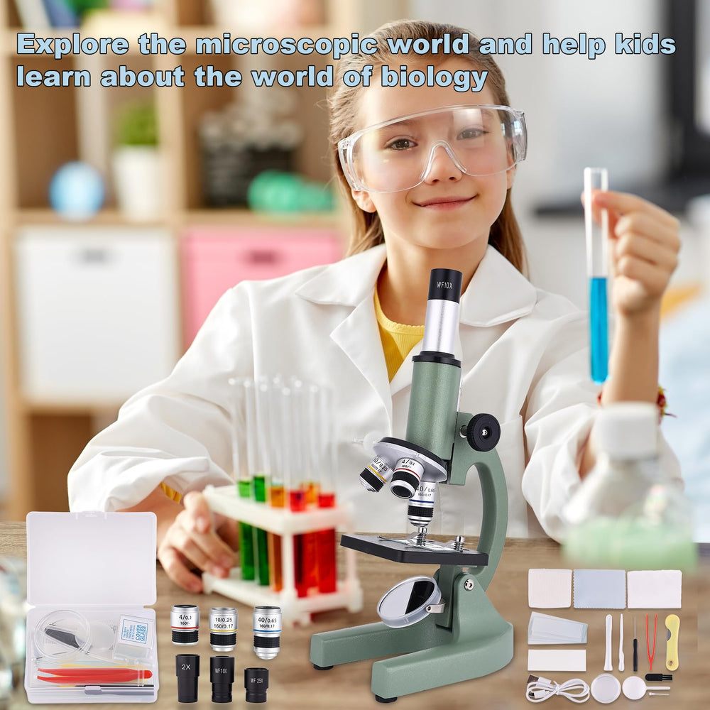 OOZSTAR magnification range lets you observe 100x to 2000x