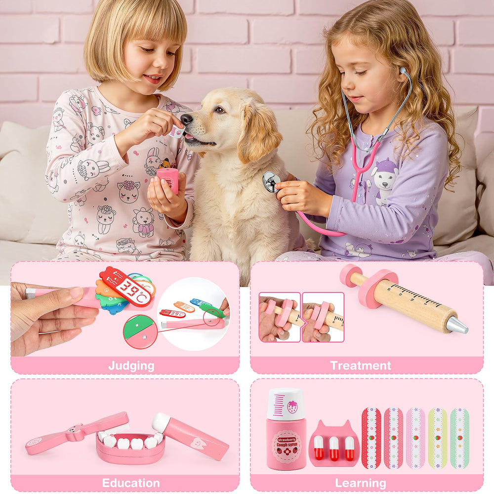 Ophy Doctor Kit kids play bag keeps tools organized.