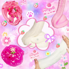 OPLDYRK pink slime crunch kit offers crackly texture for interactive fun