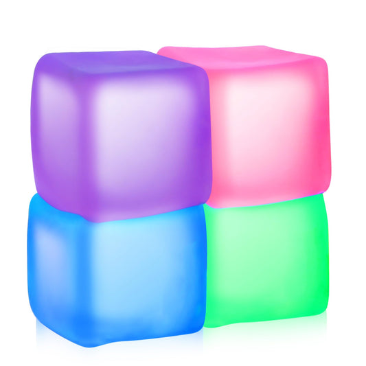 Opllsai stress cube 4-pack visible set for instant calm and focus