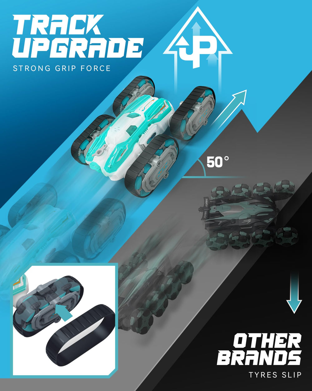 Gesture watch control demonstrates hands free play with Opmind RC Car