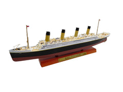 OPO 10 Titanic model hull detail for display