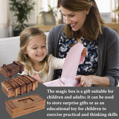 Oppaxf detailed wood texture on Oppaxf puzzle box emphasizing craftsmanship