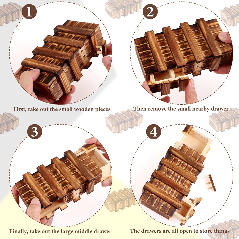 Oppaxf mind teaser puzzle box close-up emphasizing challenge