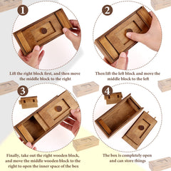 Oppaxf secret compartment close-up highlighting hidden drawer