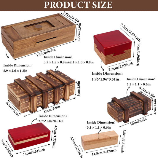 Oppaxf wooden puzzle box highlights premium material and lasting durability.