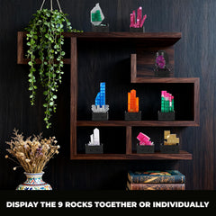 OQMI adult building toy promotes easy assembly and creative thinking.